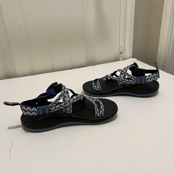 Chaco ZX/1 EcoTread Outdoor Strappy Sandals Blue J180071 Youth Size 2 - Picture 8 of 10